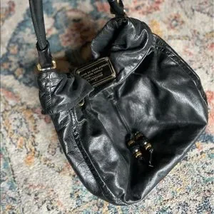 MARC BY MARC JACOBS WORKWEARマザーズバッグBLACK Marc By Marc Jacobs Standard Supply Workwear Shoulder Bag